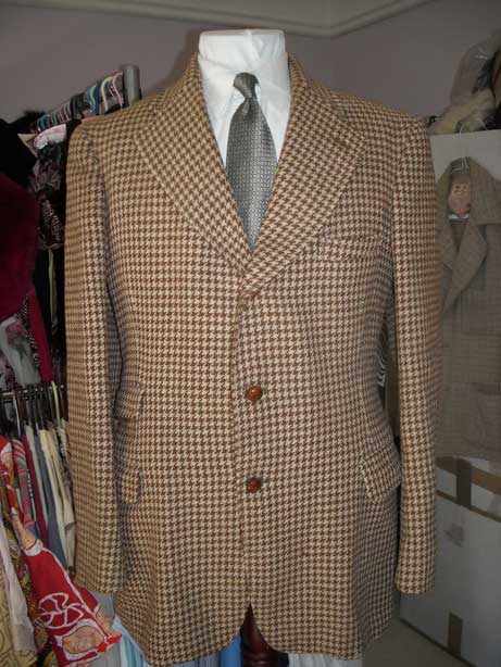 harris tweed houndstooth jacket